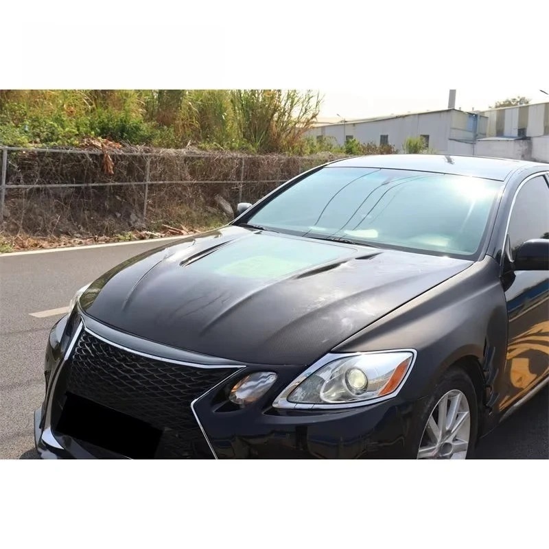2005-2011 Suitable for  GS300 GS350 GS430 GS450H GS460 Upgraded Carbon Fiber Engine Cover, Front Cover, Body Kit